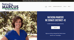 Desktop Screenshot of natashamarcus.com